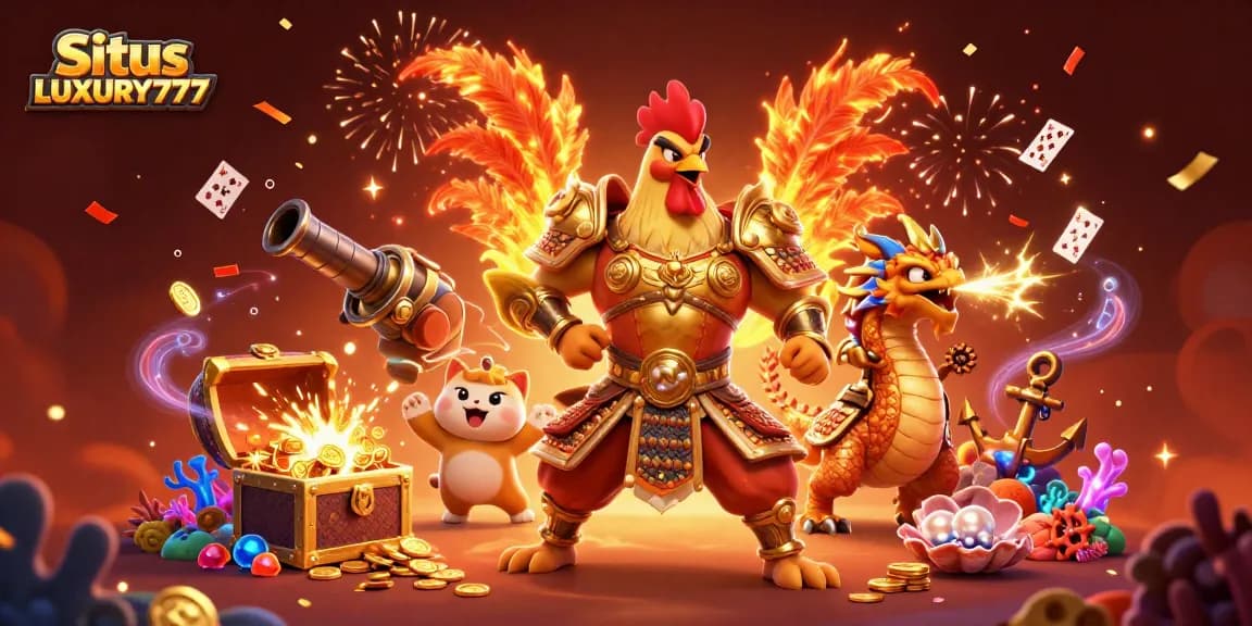 Menangkan jackpot dengan Situs LUXURY777 sambil menikmati keseruan permainan slot yang mendebarkan.