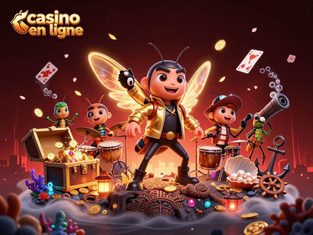 Découvrez le casino en ligne avec des animations riches, des personnages charmants, et une ambiance festive.
