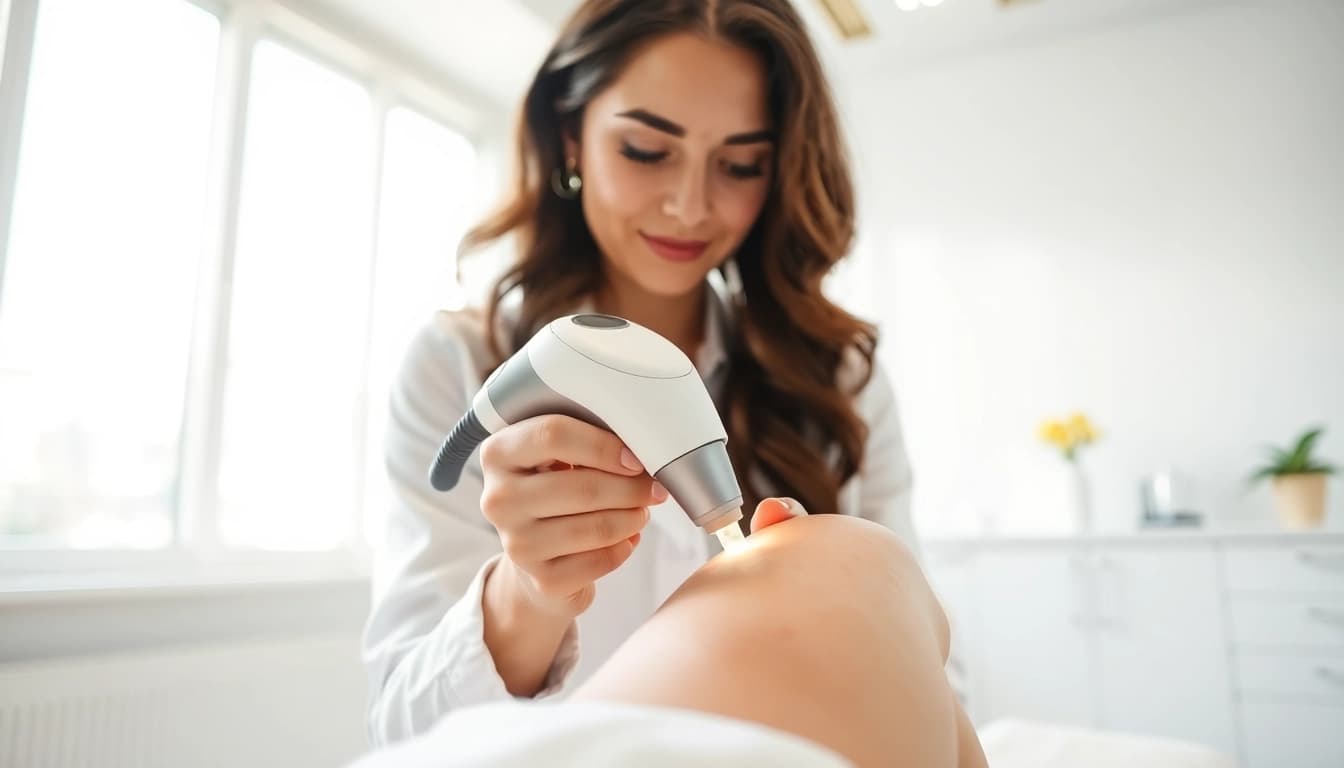 Experience worcester laser hair removal led by a professional in a modern clinic setting.