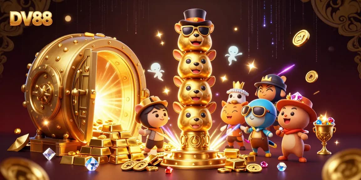 Experience the magic of DV88 with captivating treasures and engaging gaming elements.