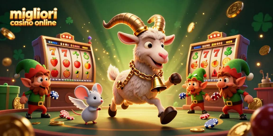I migliori casino online presentano un'atmosfera festiva con il Krampus, un topo angelo e gremlins nel mondo del gioco d'azzardo.