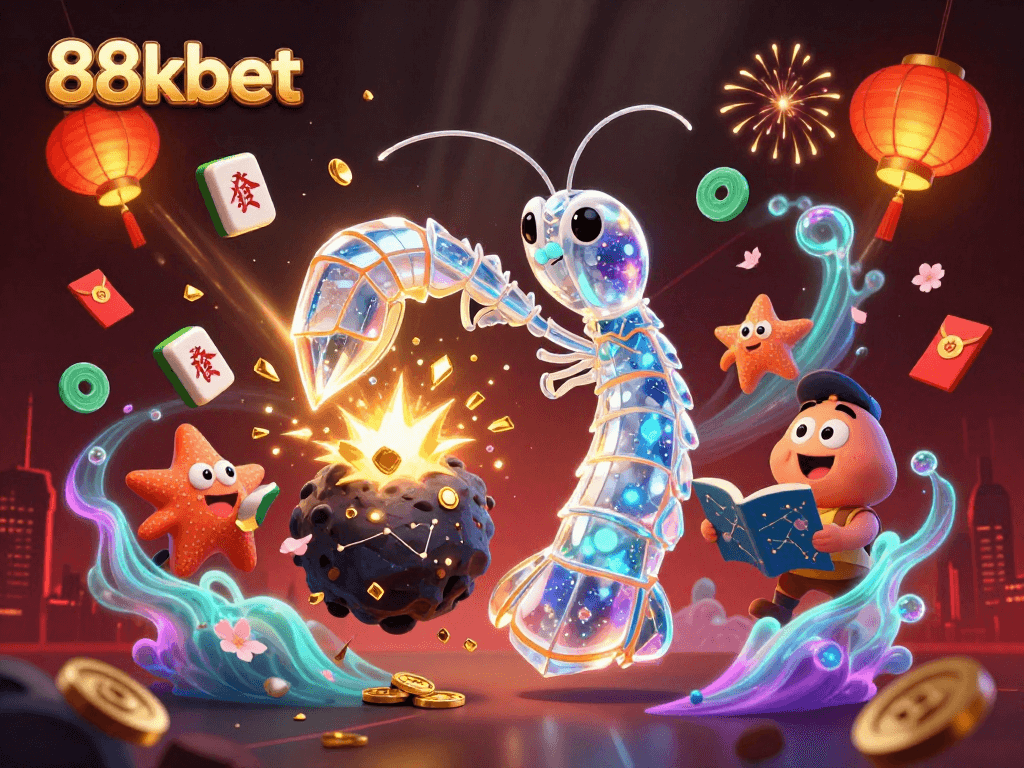 Experience thrilling action at 88kbet, where vibrant 3D characters burst through stunning cosmic rewards.
