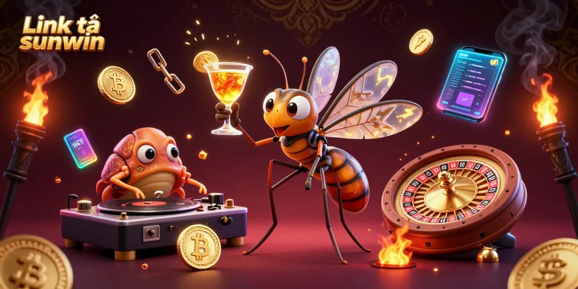 Engage with thrilling gameplay as you explore the Link tải sunwin experience with vibrant casino elements.