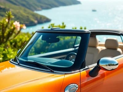 Experience the Joy of a Mini Cooper Convertible St Barths