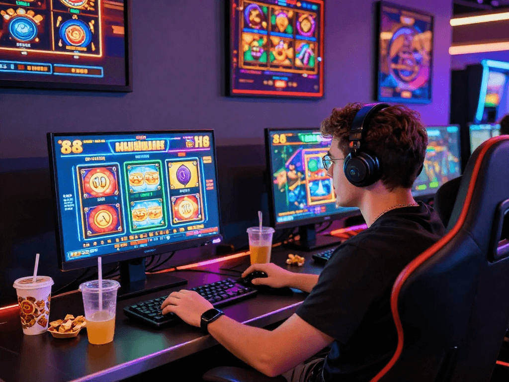 Pengalaman bermain slot88 dengan suasana menarik, dan permainan slot yang cerah.
