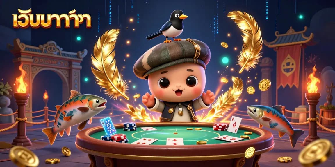 เล่น เว็บบาคาร่า ด้วยธีมเกม 3D มหัศจรรย์พร้อมตัวละครน่ารักและการตกแต่งที่ตระการตา