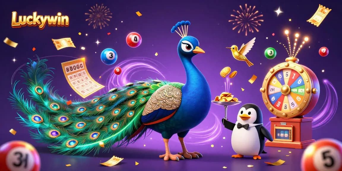 Experience the excitement of lottery gaming with Luckywin's vibrant and dynamic scene.
