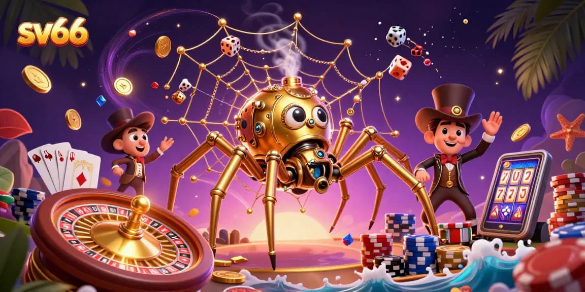 Win big at SV66 with an engaging steampunk casino adventure illustrated in stunning detail.