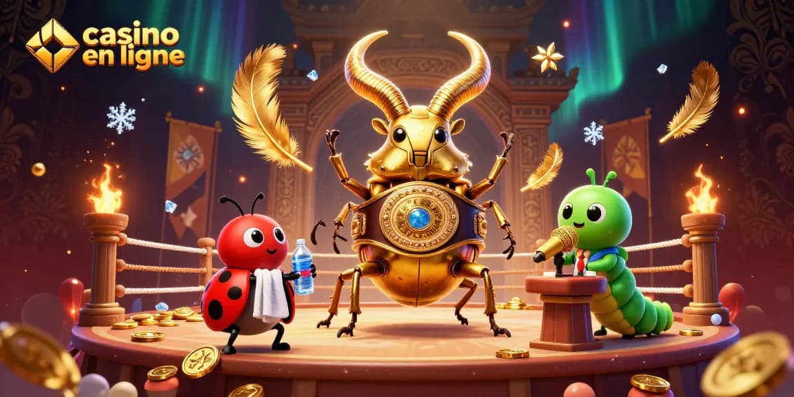 Jouer au casino en ligne avec des jeux captivants et des jackpots, ambiance dynamique et festive.