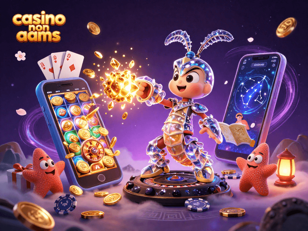 Gioca nei casino non AAMS con emozioni uniche e ricchi bonus, come questa esplosione di gemme d'oro.