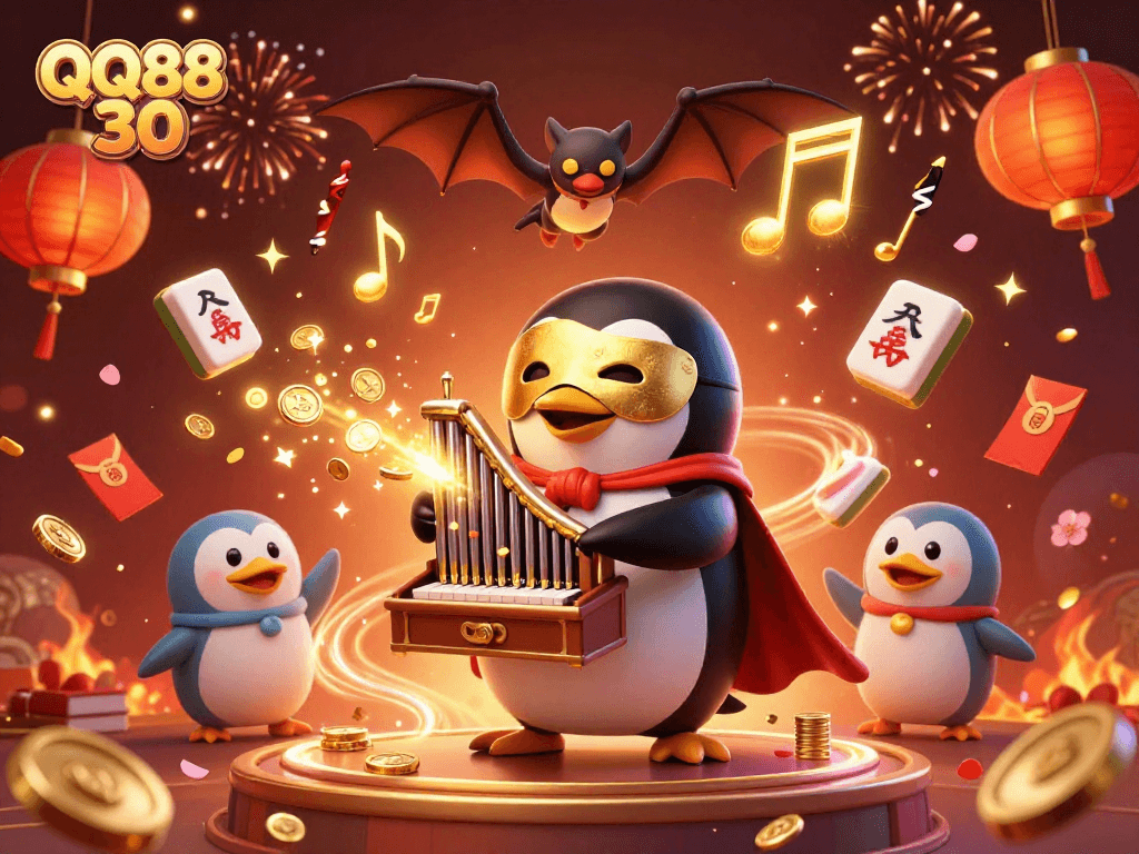 Experience thrilling gameplay with QQ88 30, featuring dynamic characters and vibrant casino elements.