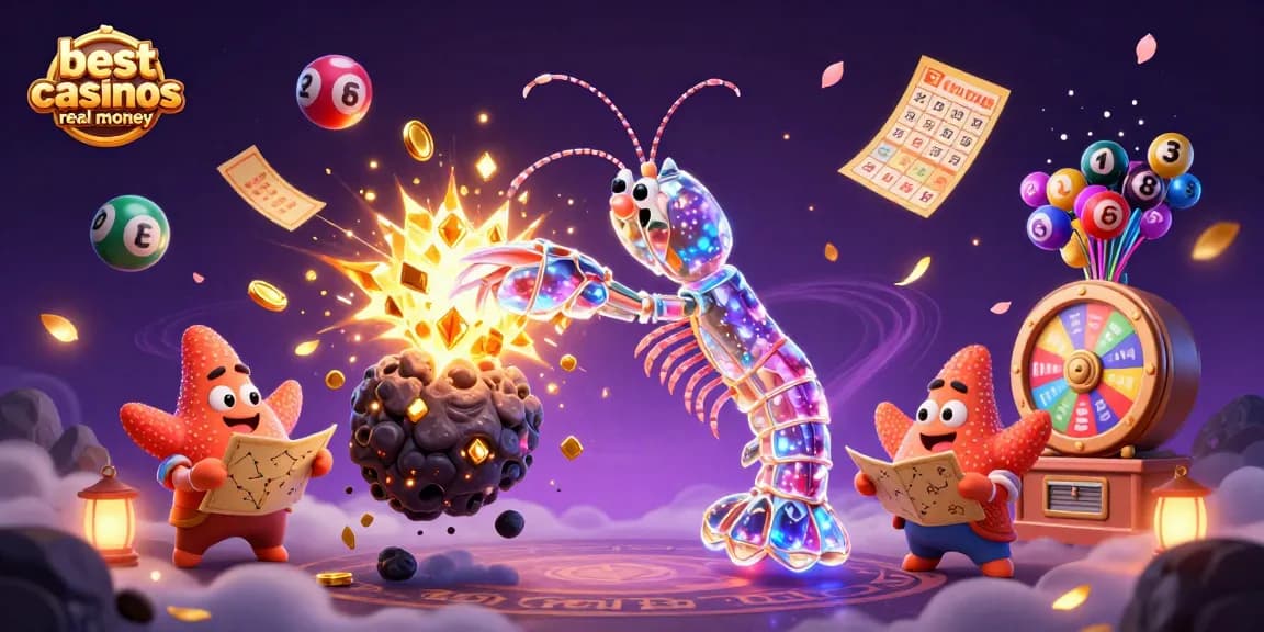 Engage with the best online casinos real money showcasing vibrant characters in dynamic casino action.