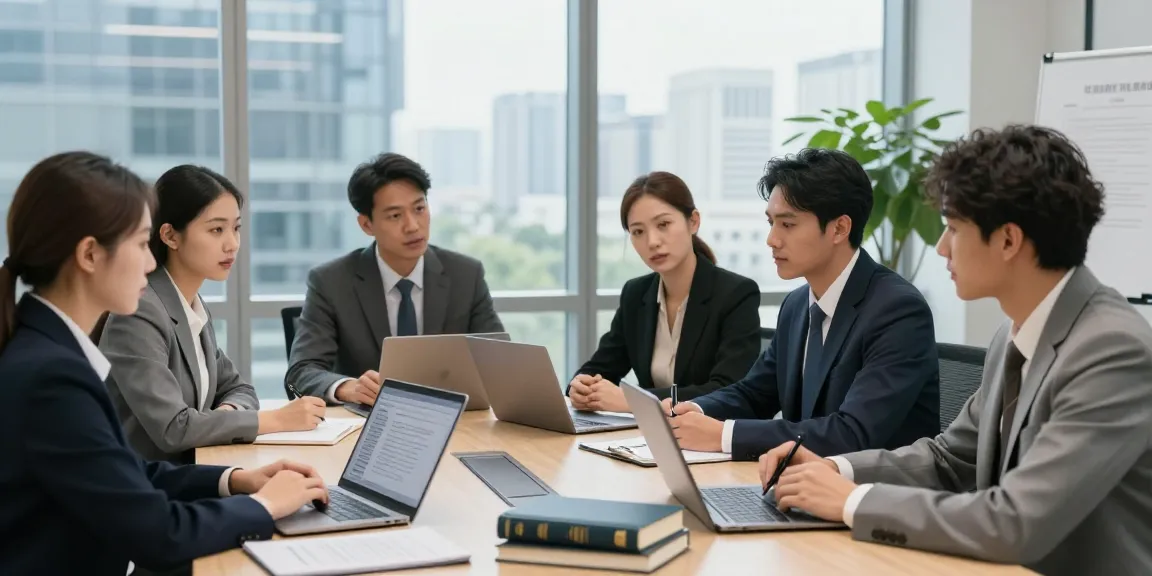 Browse around this site to see our legal team collaborating in a modern office.