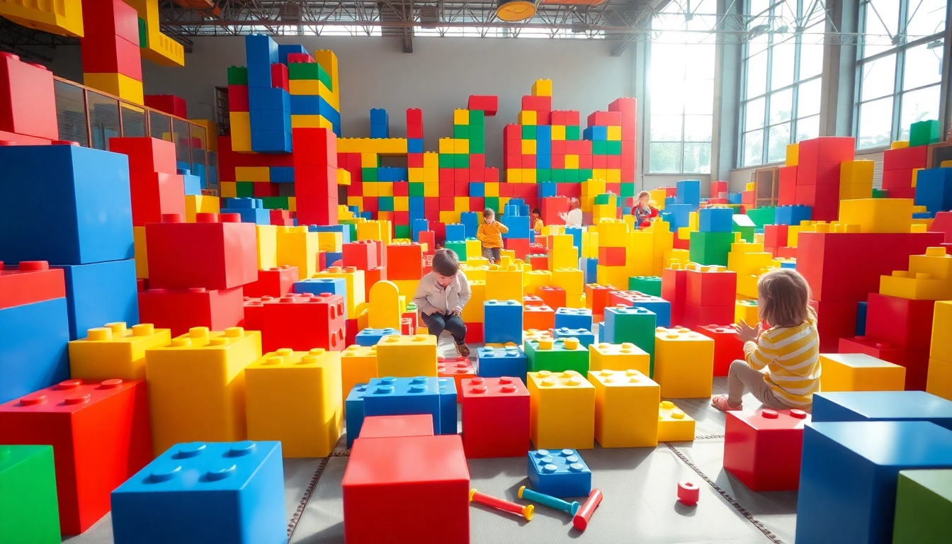 Creating Epic Indoor Adventures with Giant Building Blocks