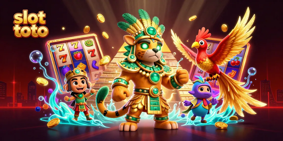 Engage with exciting slot toto gameplay showcasing vibrant slot reels and lucky symbols.