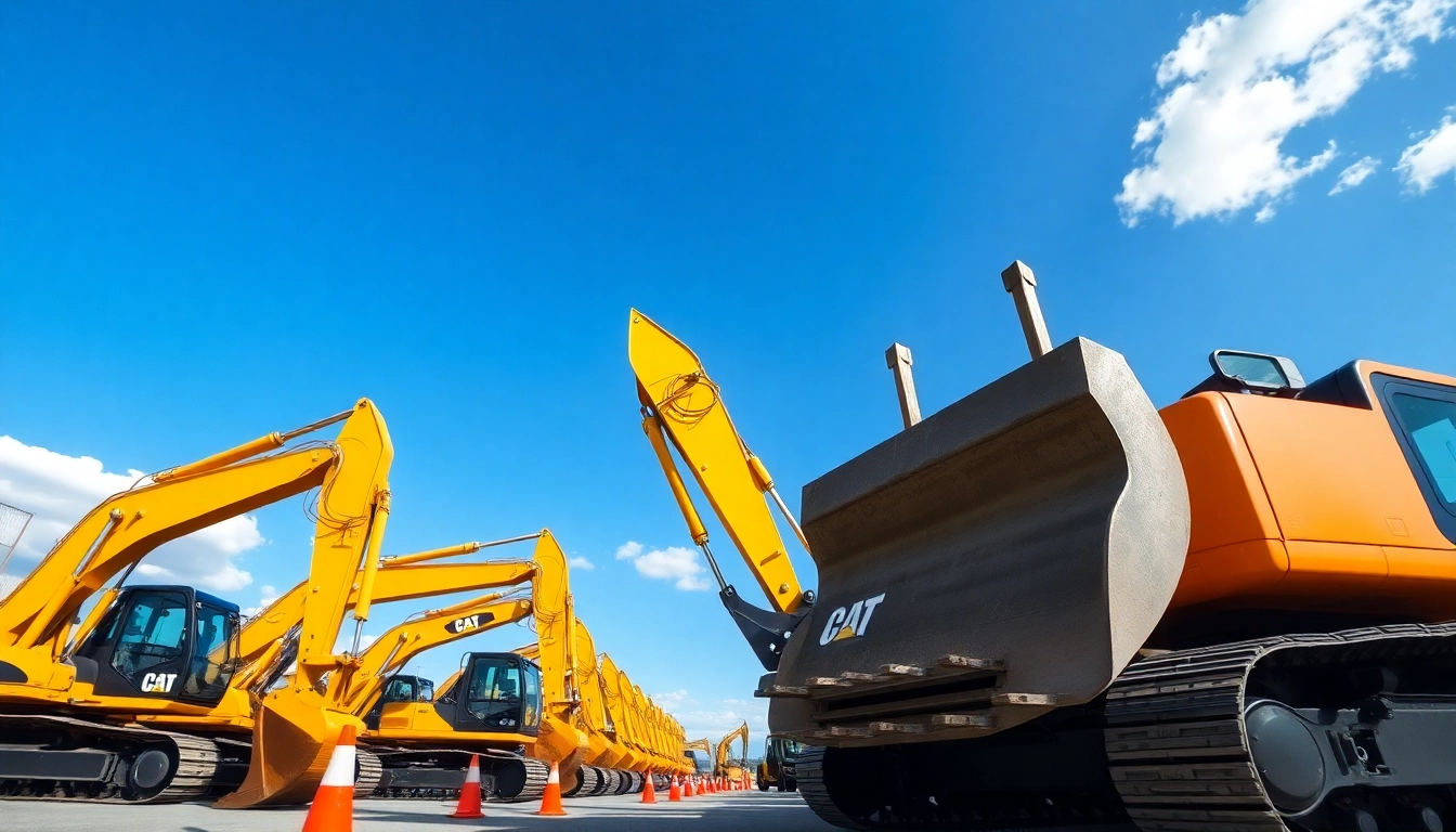 Kalispell equipment rental showcasing diverse machinery and a vibrant rental yard.