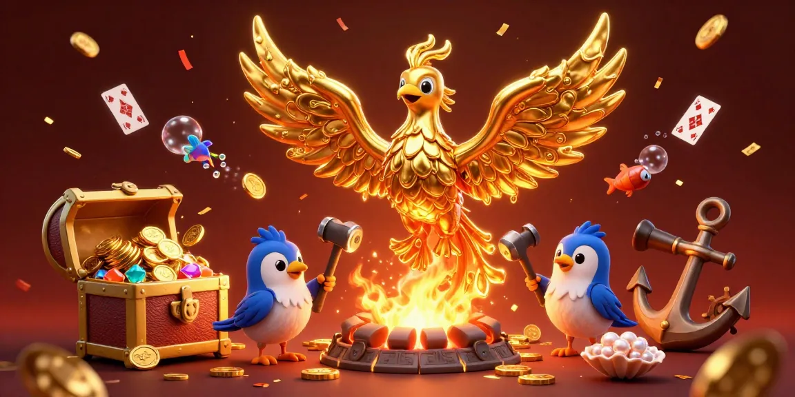 Experience the excitement of zo88 betting with a molten metal phoenix blessing gamblers winning treasures.