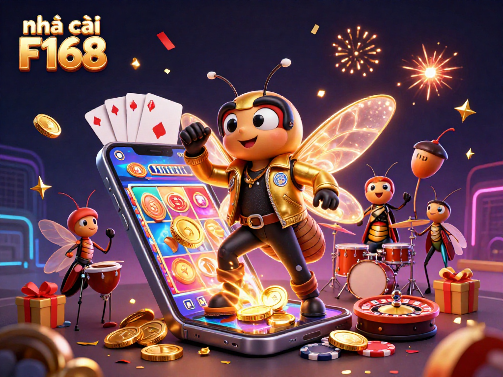 Spin to win at nhà cái F168 with vibrant casino fun and exciting games galore.