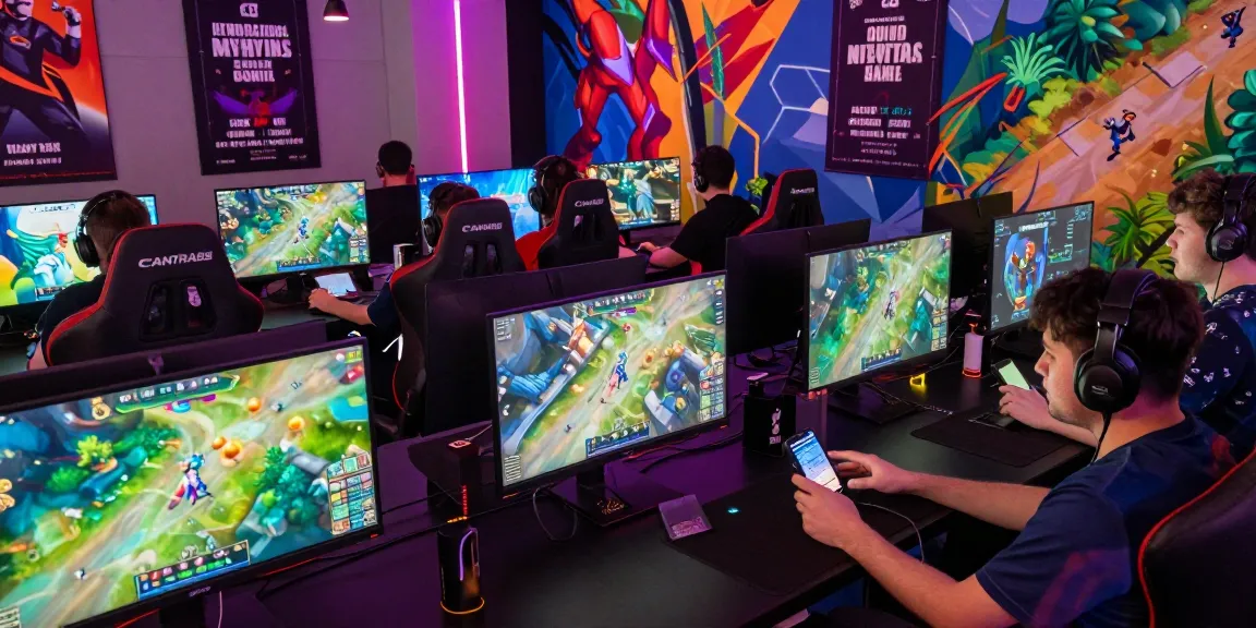 Players enjoying competitive online gaming on MANTRA88 with vibrant graphics and engaging atmosphere.