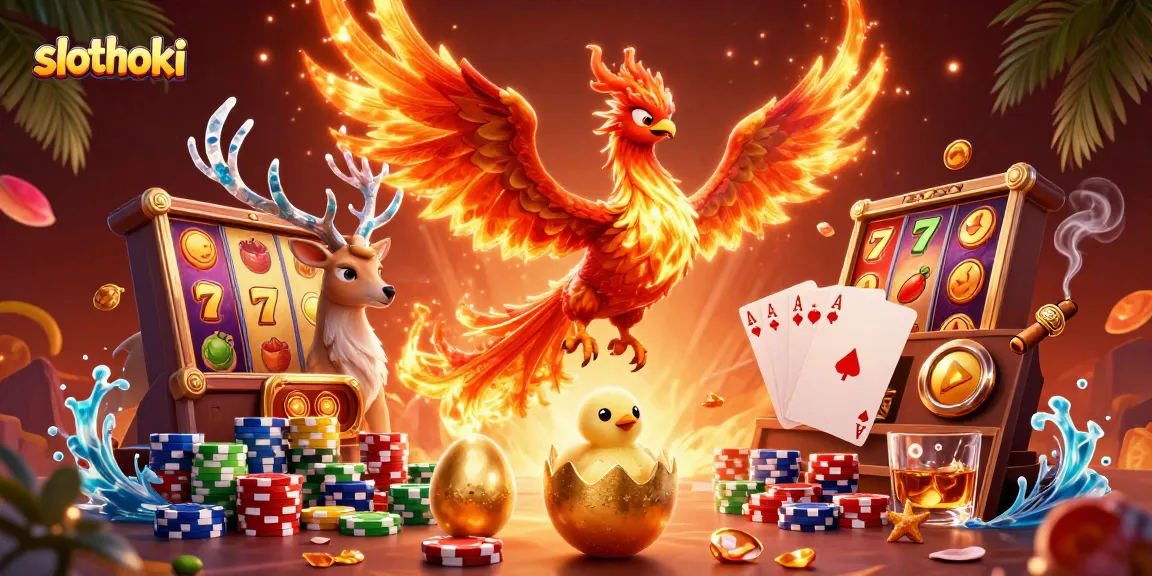 Menangkan jackpot di slothoki dengan simbol buah dan gulungan slot berwarna-warni yang memukau