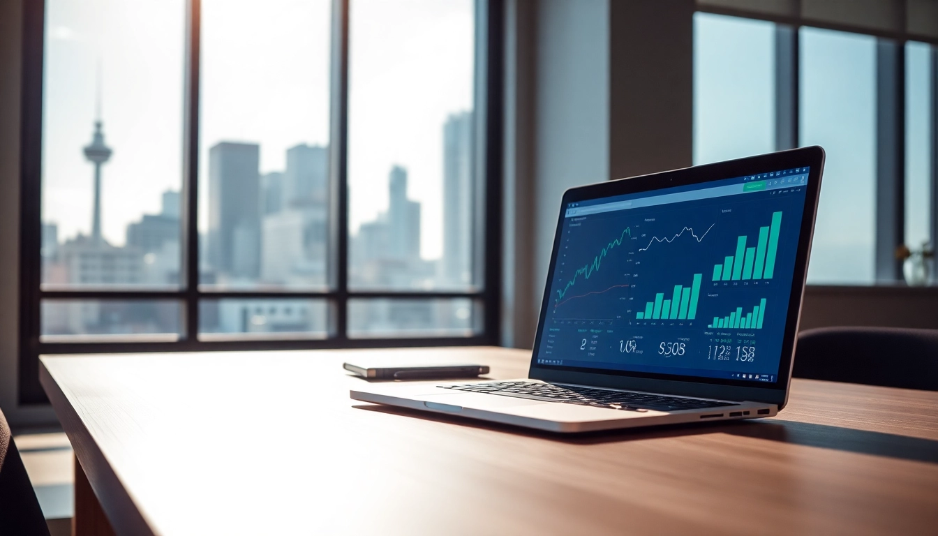 Auckland seo specialist analyzing digital marketing strategies in a modern office environment.