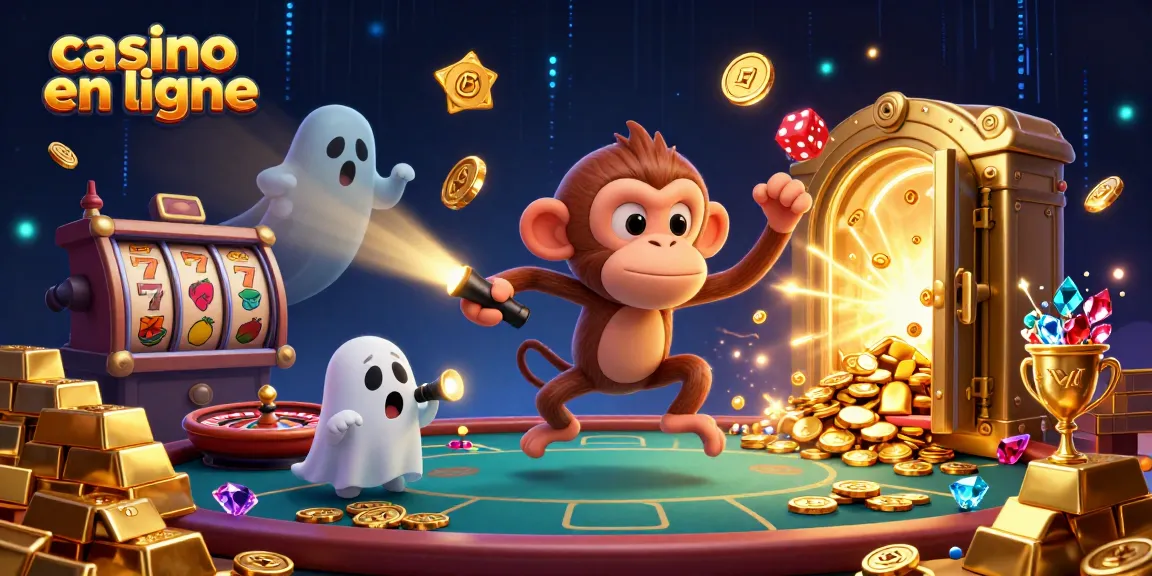 Jouez au casino en ligne avec une ambiance mystérieuse et des trésors illuminés.