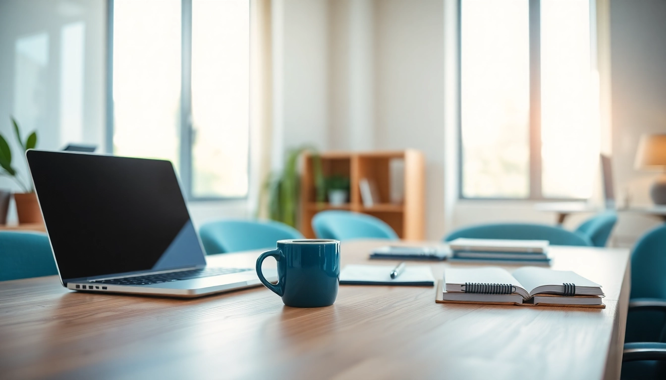 Unlock Your Productivity with a bright workspace showcasing organization and focus.