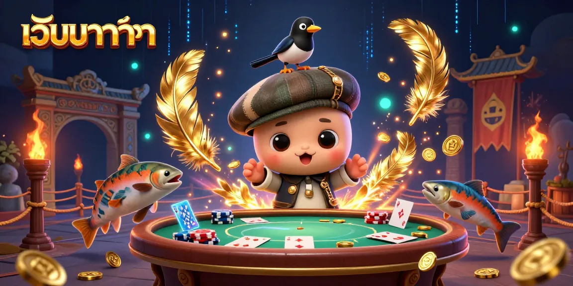 เล่น เว็บบาคาร่า ด้วยธีมเกม 3D มหัศจรรย์พร้อมตัวละครน่ารักและการตกแต่งที่ตระการตา