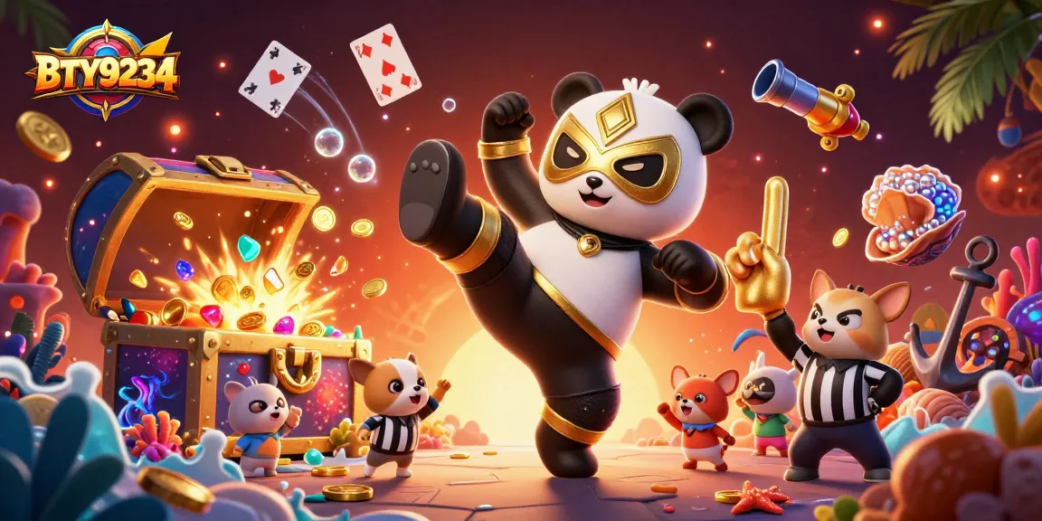 Experience thrilling action with BTY9234 as you spin your luck on vibrant slots!