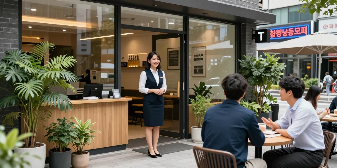 창원 상남동오피 서비스를 제공하는 멋진 도시 거리 풍경
