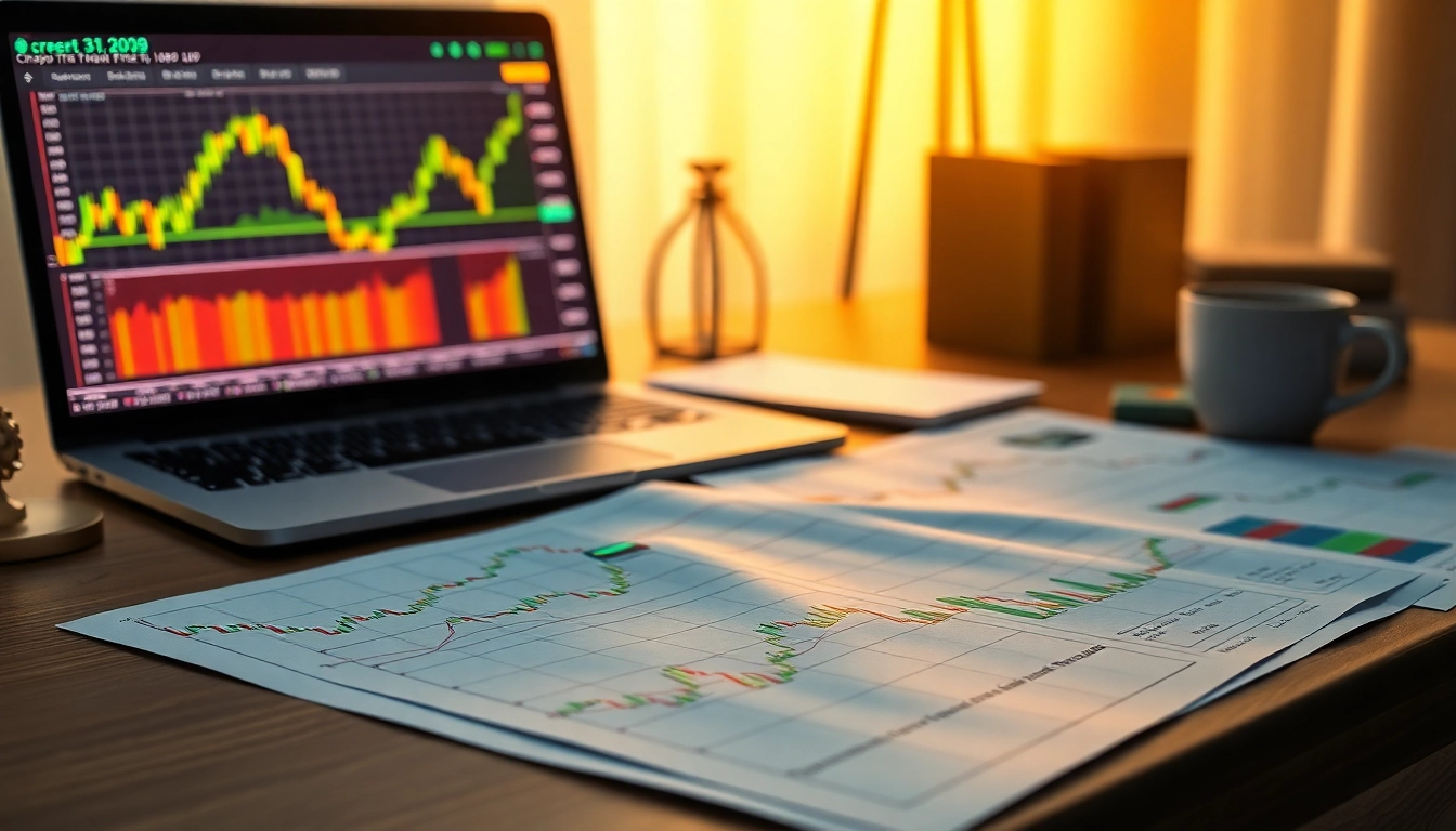 Analyze and learn crypto chart patterns pdf on an engaging trading desk setup with market data.