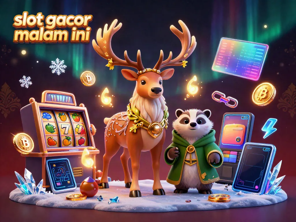Menangkan permainan dengan slot gacor malam ini yang menampilkan karakter magis dan simbol keberuntungan.