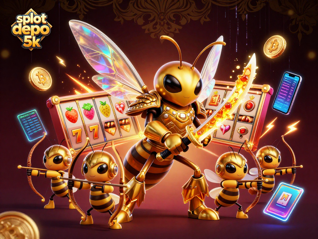 Experience slot depo 5k with an illustrated jackpot trip full of exciting 3D characters and casino elements!