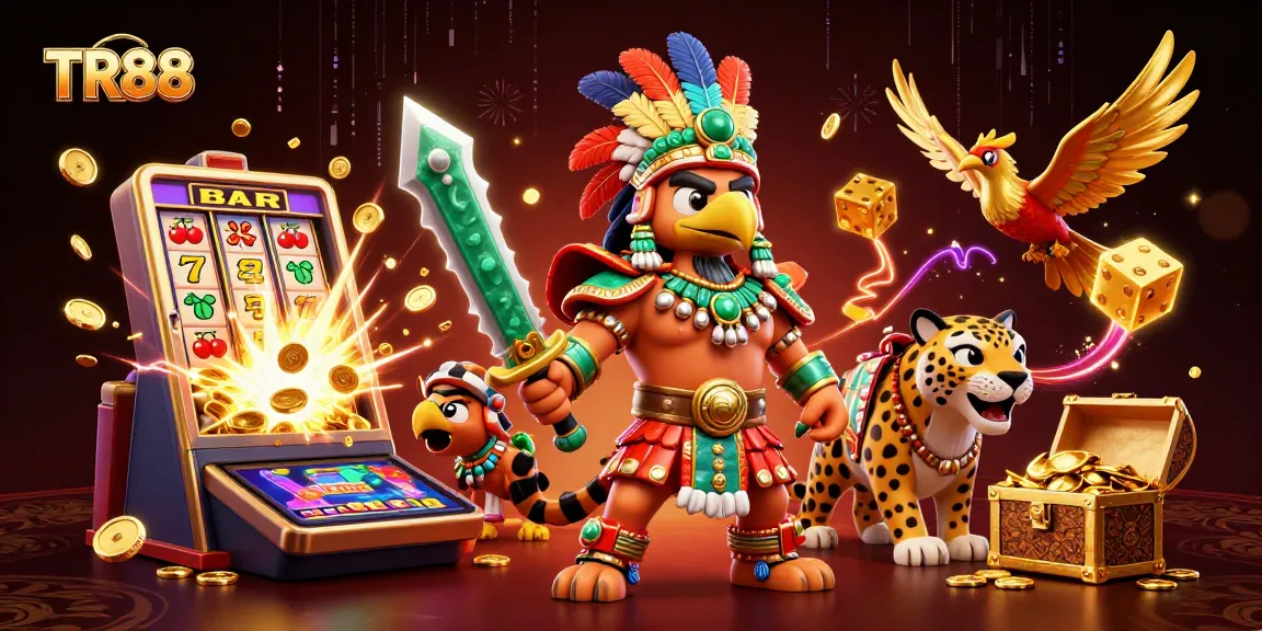 TR88 offers vibrant gaming experiences with jackpots and rewards in an exciting casino scene.