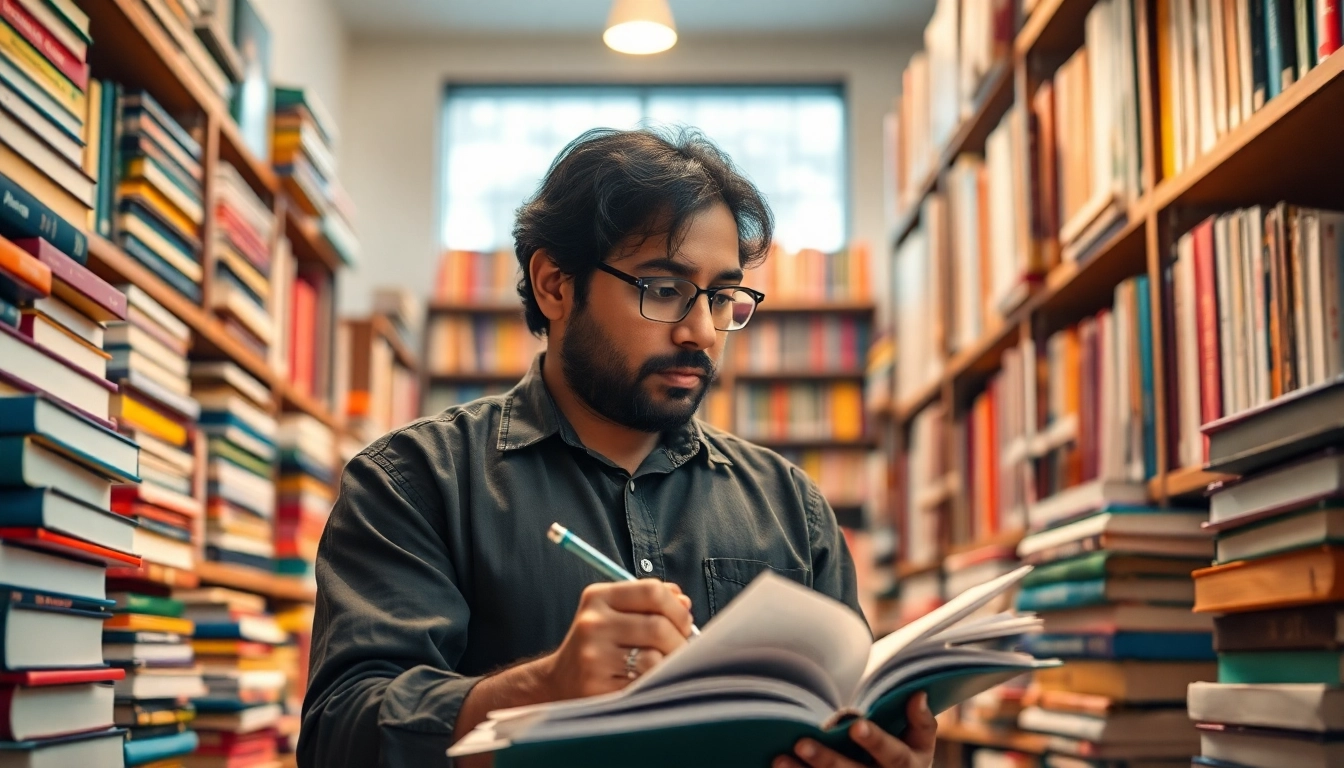 Engage with insightful Indian non-fiction books and authors in a cozy library setting.