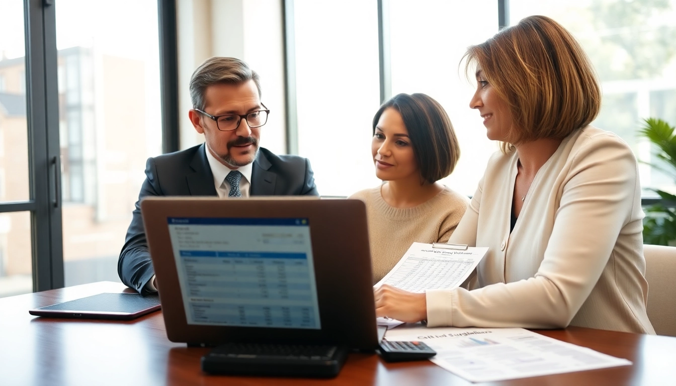 Calculate NY child support calculator 2026 with a professional lawyer using a laptop.