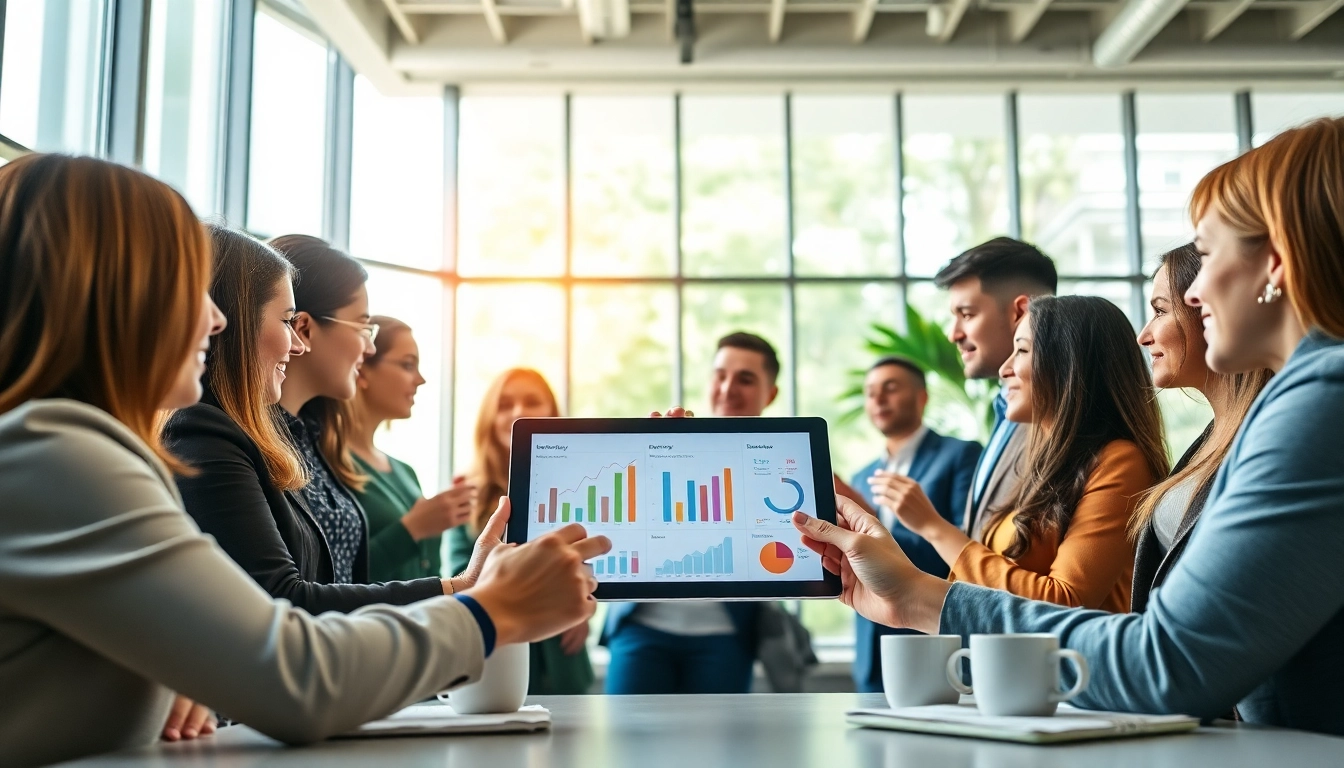 Engage with affordable business energy deals 2026 insights in a collaborative office setting.