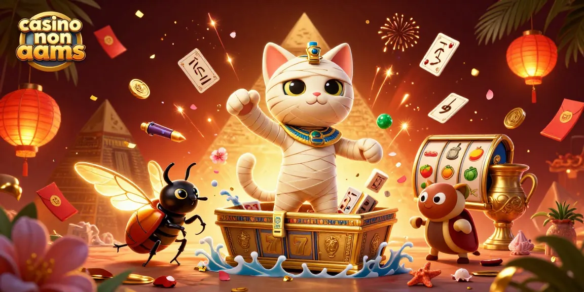 Gioca nei casino non AAMS con l'affascinante mummia egiziana e i suoi compagni