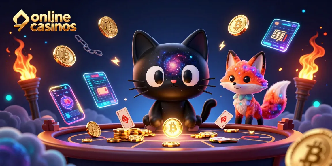 Engage with exciting online casinos featuring colorful characters in a cosmic atmosphere, showcasing vibrant gaming elements.