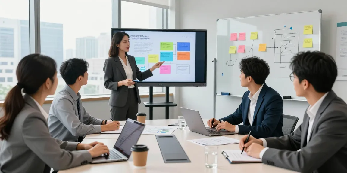 Collaboration among professionals at www.miraviglp.com discussing strategies in a modern office.