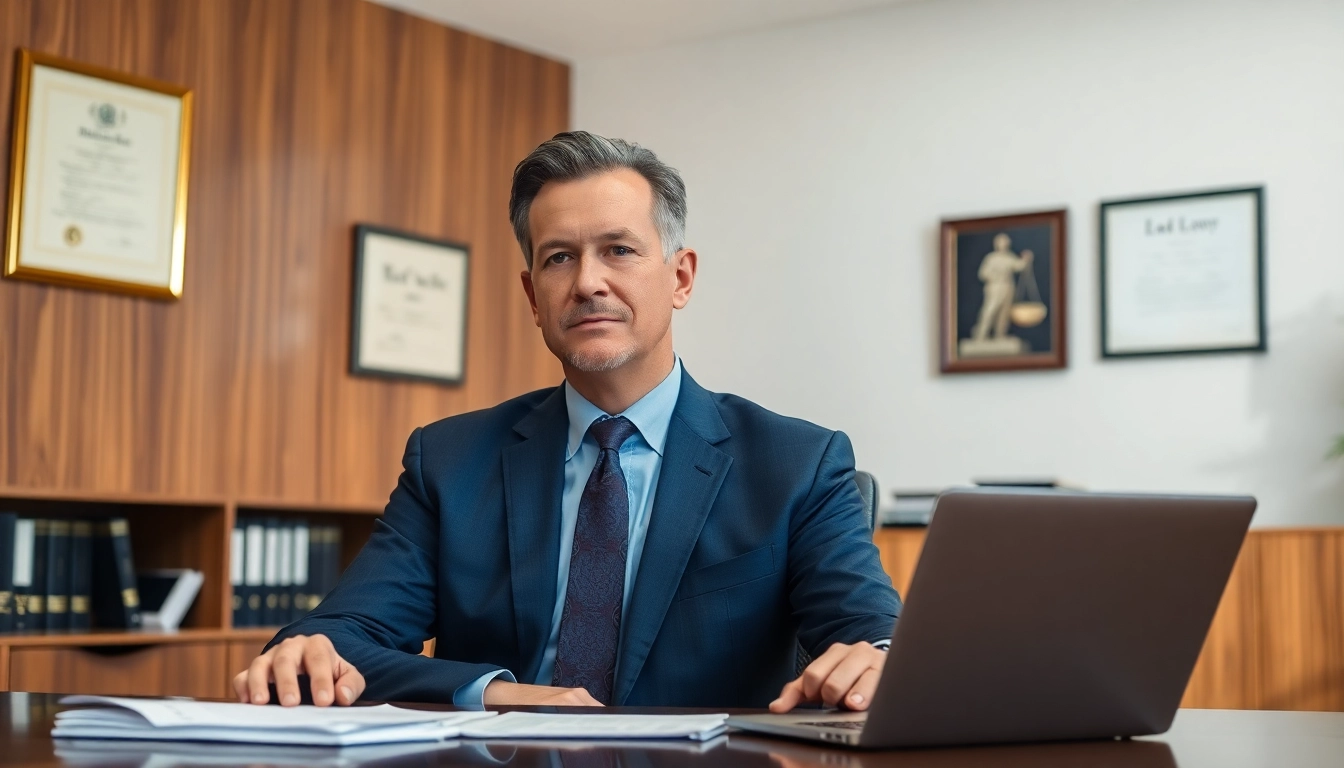 Bridgeport Criminal Defense Lawyer consulting in modern office, showcasing professionalism and trust.