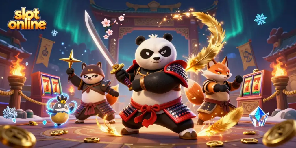 Spin to win at D59 with vibrant characters and magical elements in a slot online scene.