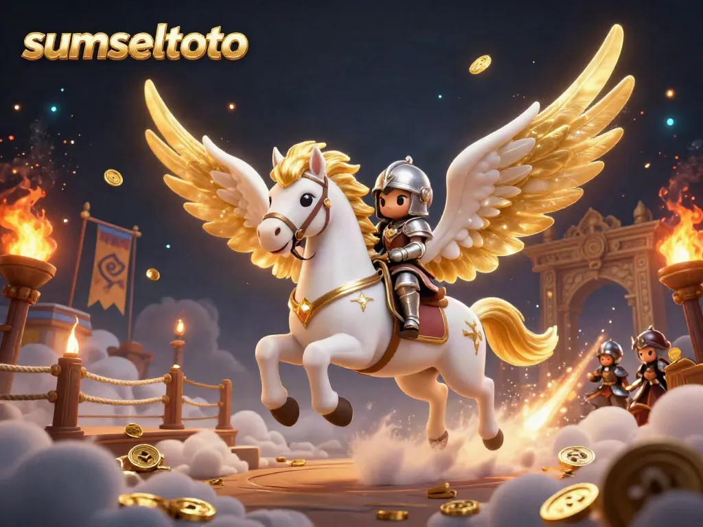 Experience thrilling gambling adventures with sumseltoto featuring a celestial character in a dynamic casino scene.
