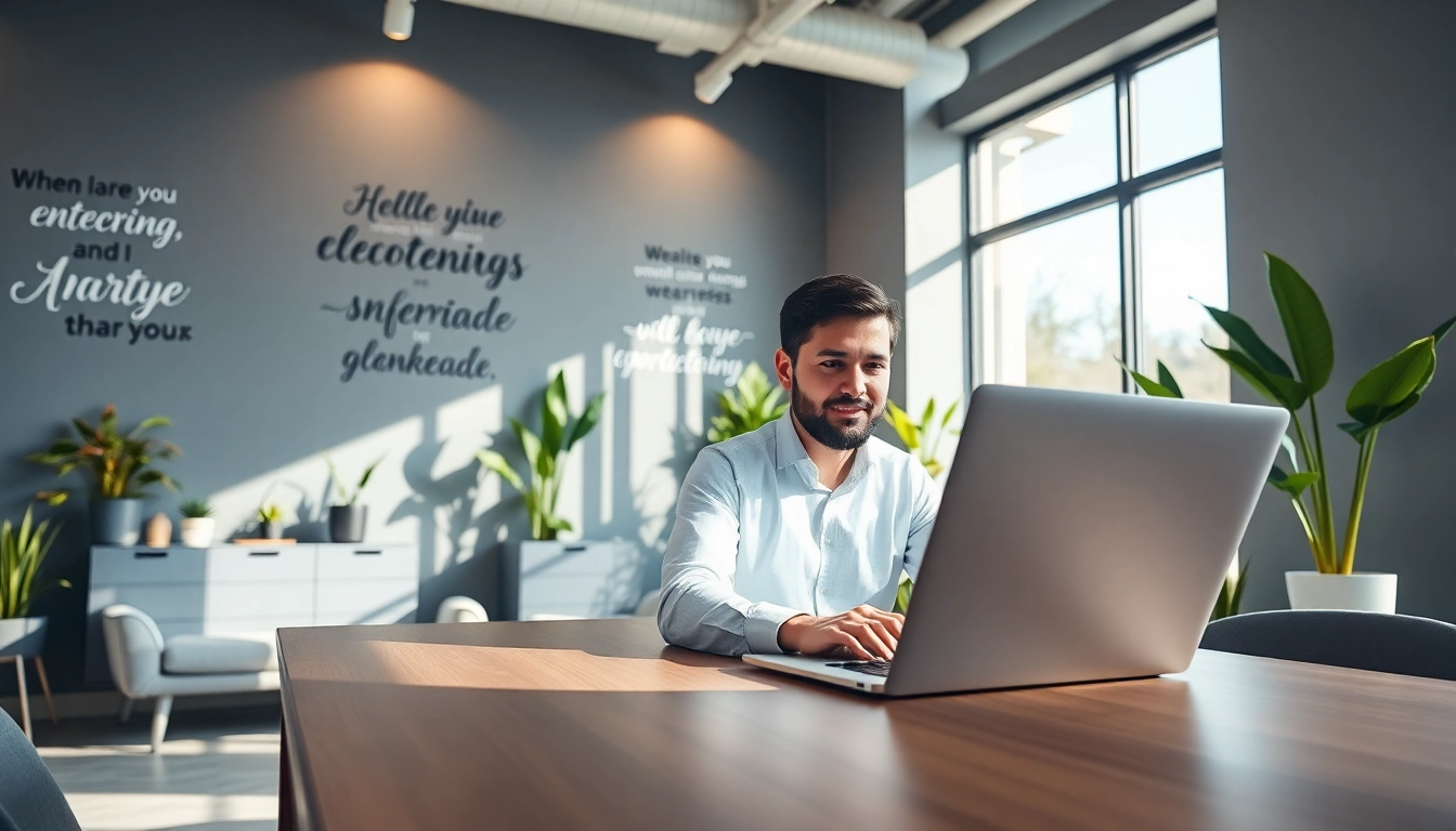 Enhance your digital journey with Editorialge insights in a bright office setting.