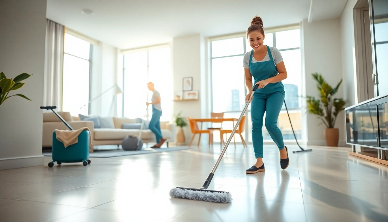Efficient bond cleaning Brisbane service ensuring pristine conditions in an apartment.