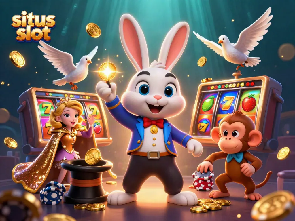 Menangkan slot terbaik dengan situs slot yang menampilkan kelinci pesulap dan domba glamor di dunia kasino yang penuh warna.