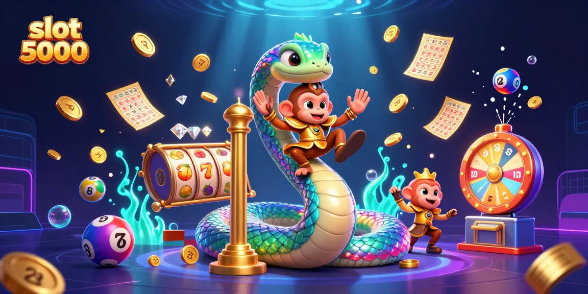 Slot 5000: Menangkan jackpot dalam permainan slots berkesan dengan fitur-fitur menguntungkan.