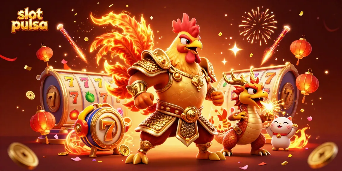Engaging gameplay of slot pulsa featuring dynamic characters and vibrant elements for an immersive casino experience.