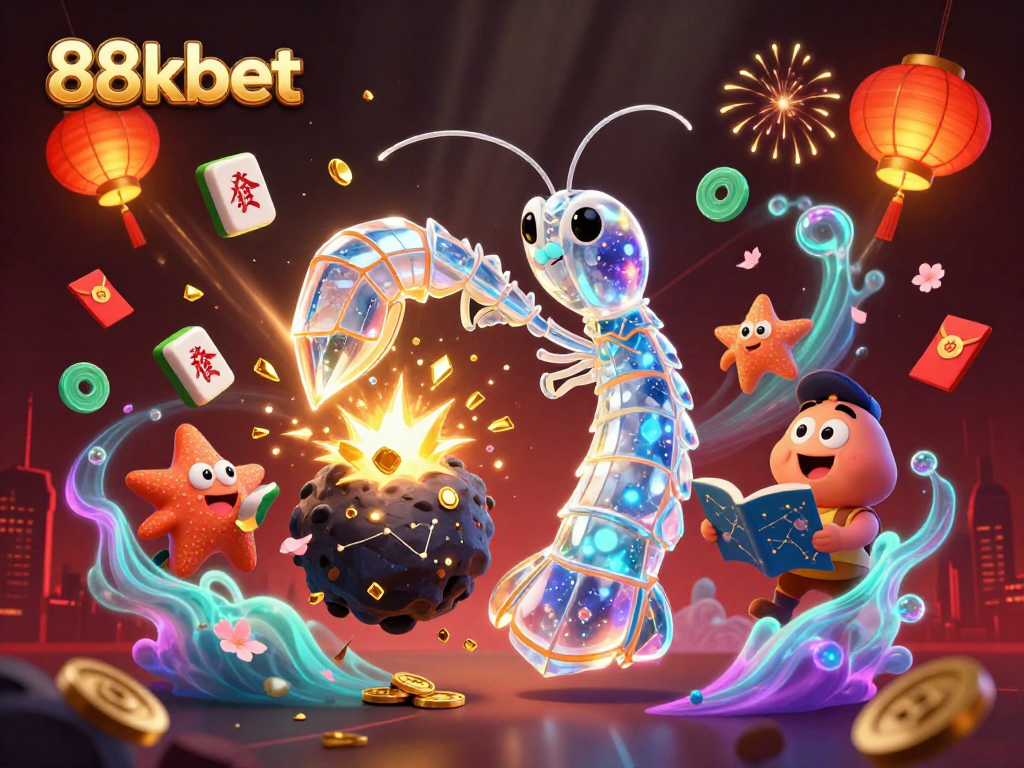 Experience thrilling action at 88kbet, where vibrant 3D characters burst through stunning cosmic rewards.
