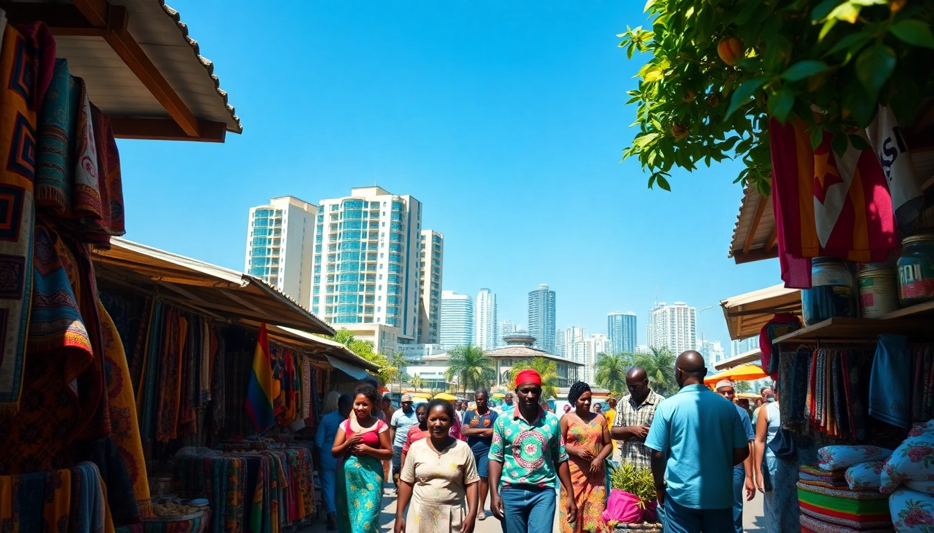 Local vendors bustling in the streets of enigeria, showcasing vibrant culture and community.